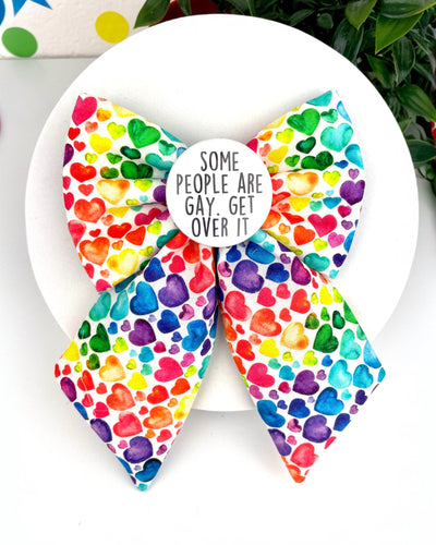 Some people are gay Sailor Badge Bow®
