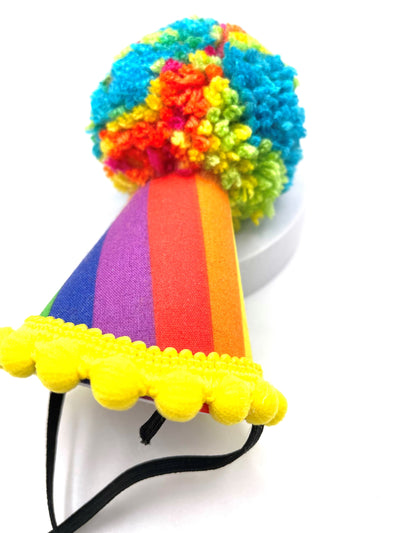 Rainbow Pride Pet Hat