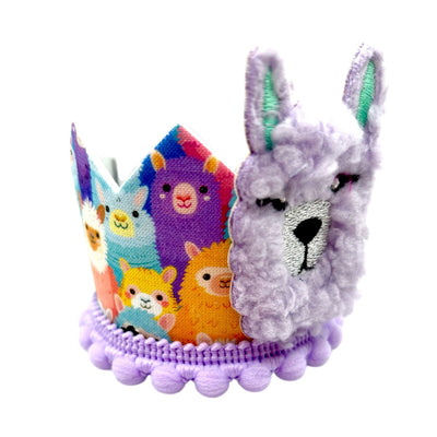 Drama Llama Badge Bow® & Crown