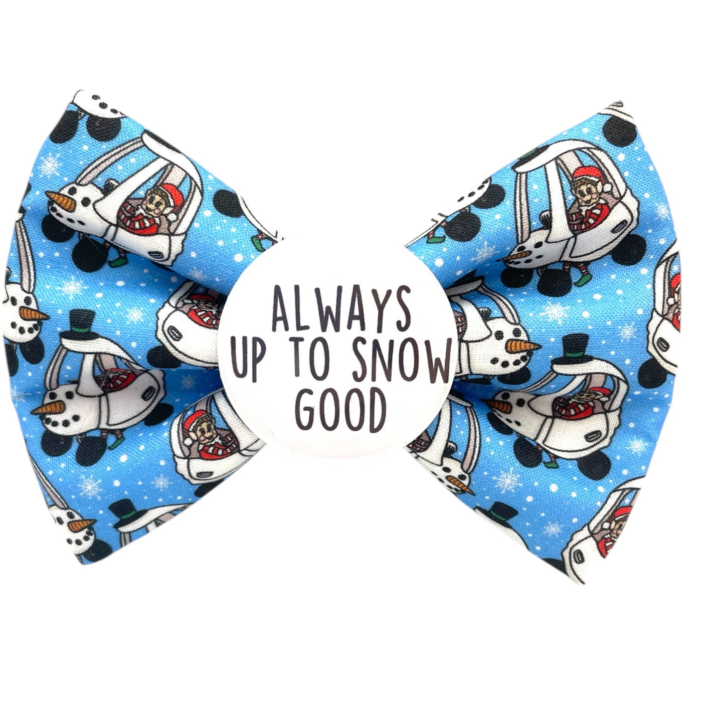 Always up to snow good Badge Bow® And Crown Set