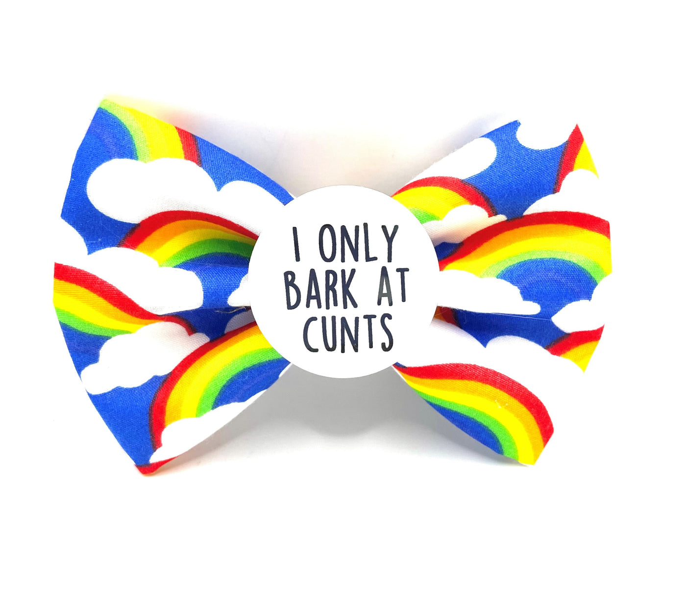 I only bark at Cunts Badge Bow®