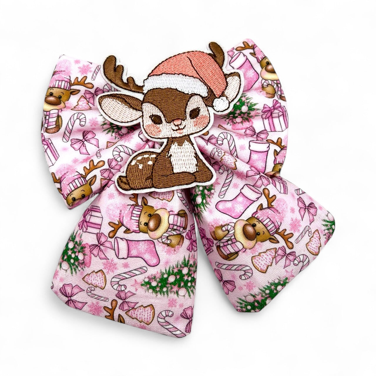 Deerlightful Christmas Sailor Bow