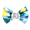 When life gives you lemons Badge Bow®