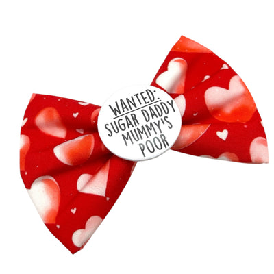 Wanted: Sugar Daddy Badge Bow®