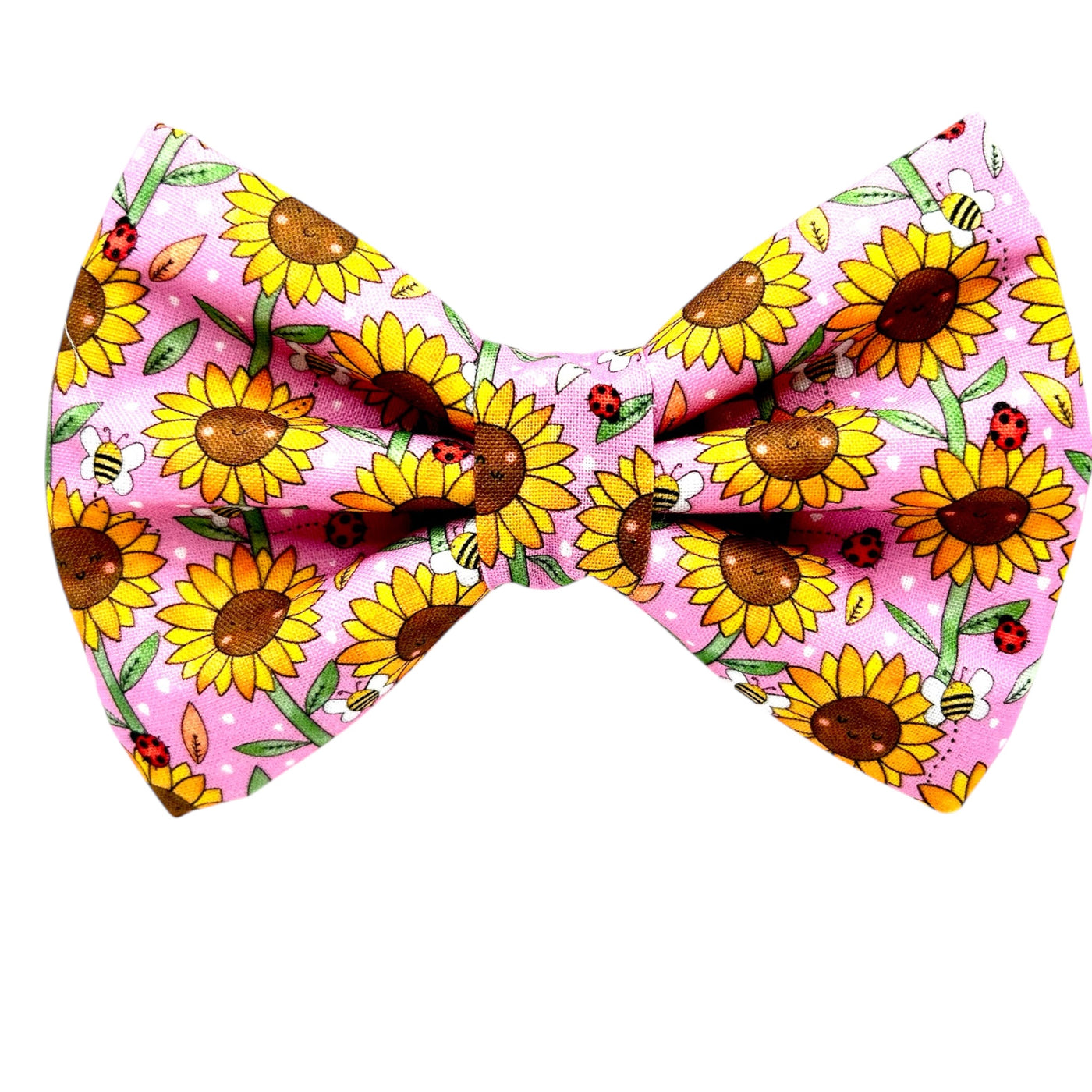 Sun to my flower Pet Bow Tie