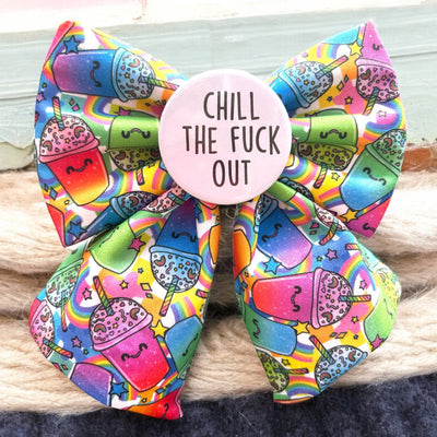 Chill the f*ck out Sailor Badge Bow®