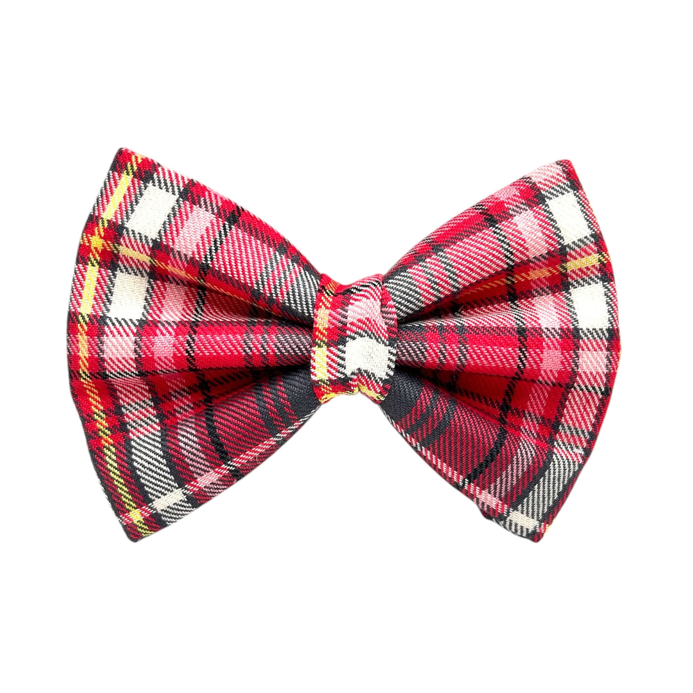 Valentine Tartan Pet Bow Tie