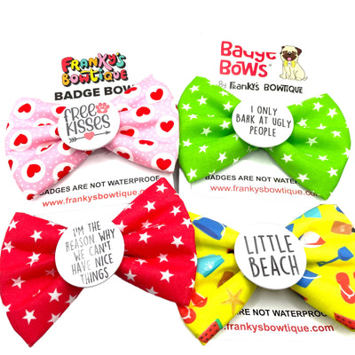 Dog bow ties. 4 bow tie bundle offer. 