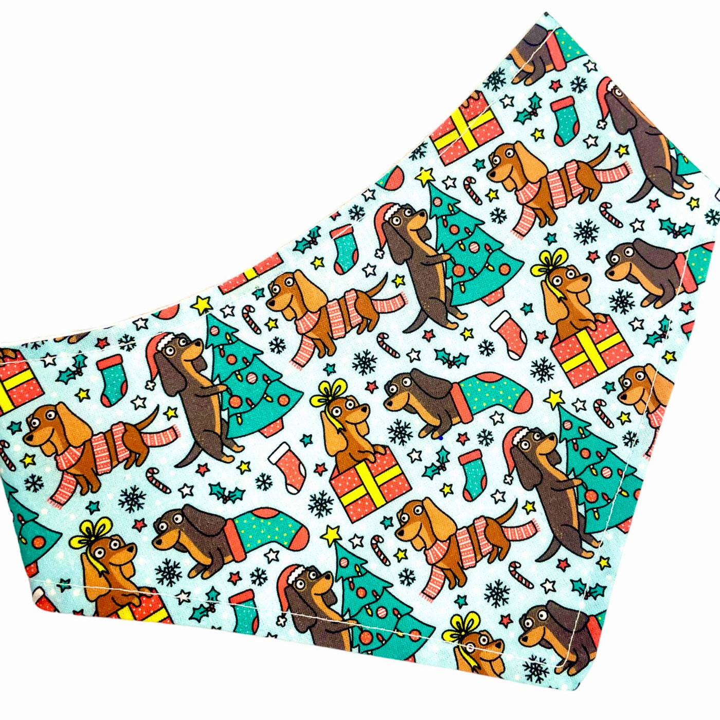 Wiener Wonderland Adjustable Bandana