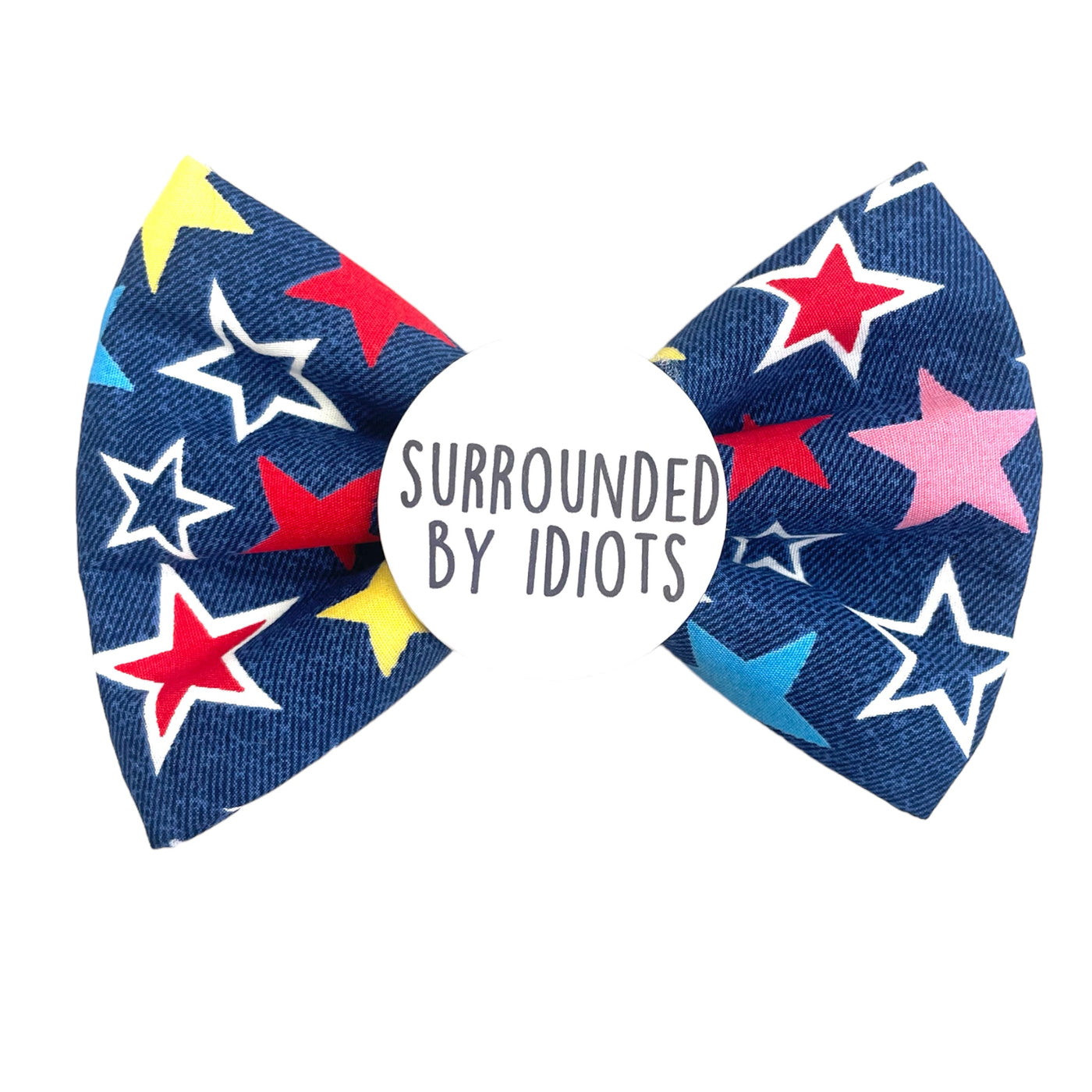 Surrounded By Idiots Badge Bow®