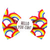 Hello you Cunt Badge Bow®