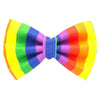 gay pride pet bow tie. Rainbow/Gay Pride colour. Plain Bow Tie for dogs and cats.