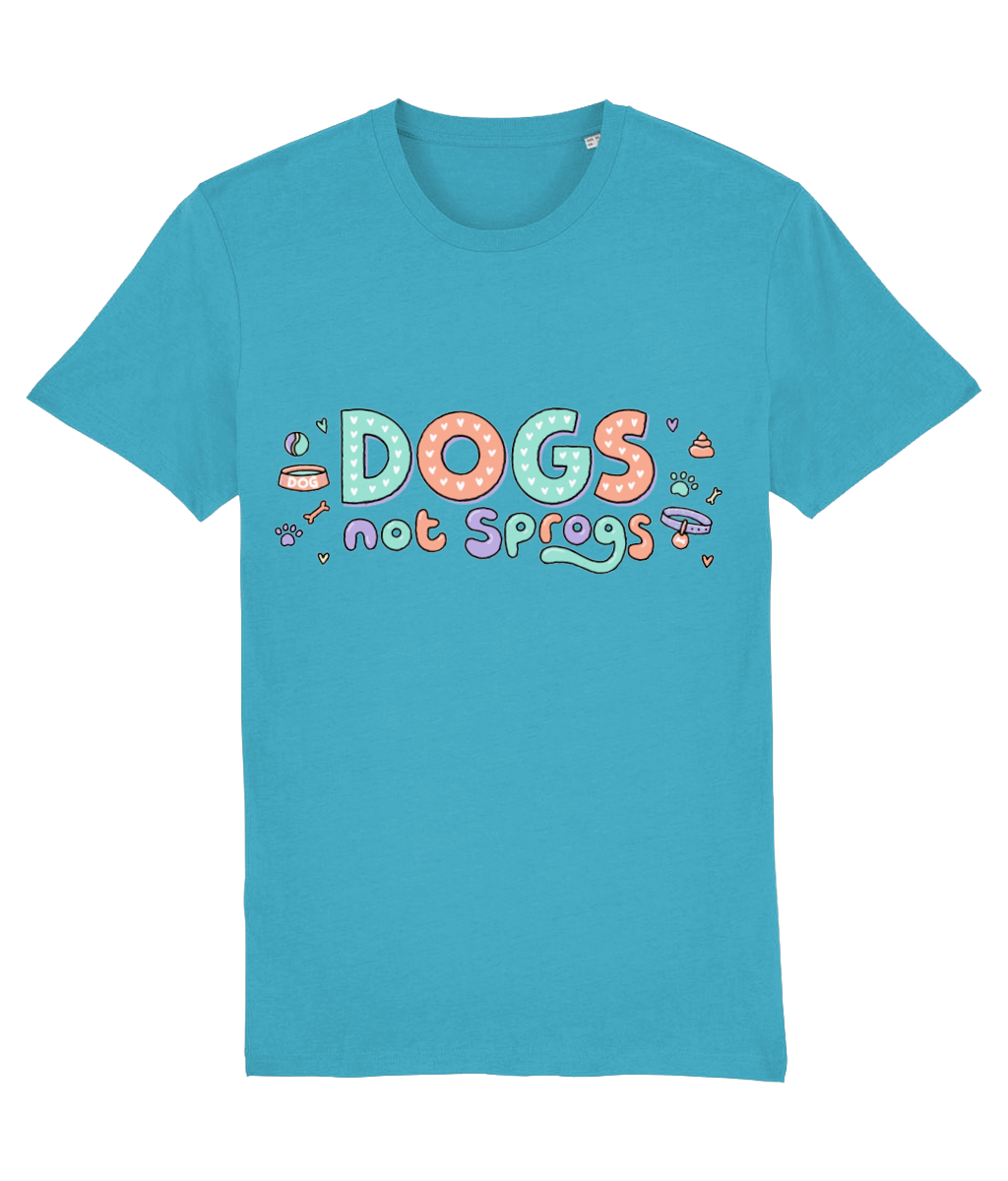 DOGS NOT SPROGS® UNISEX TSHIRT