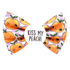 Kiss my Peach Badge Bow®