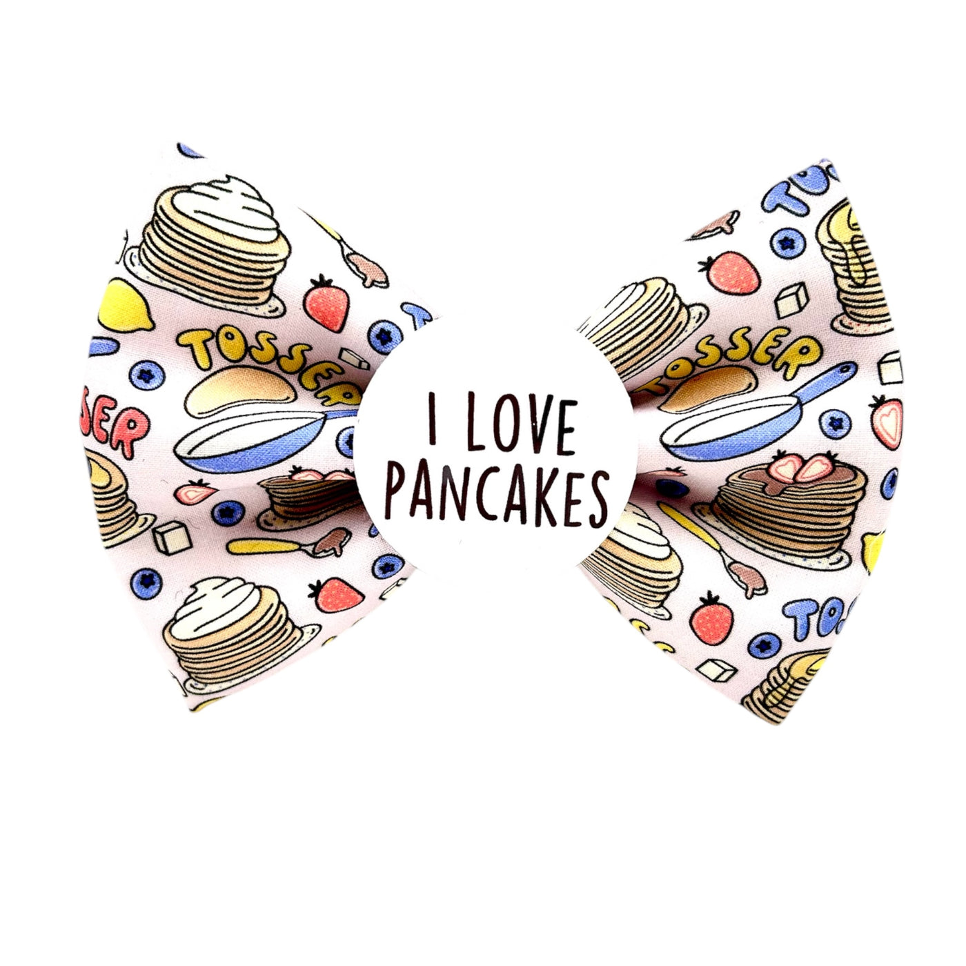 I love pancakes Badge Bow®