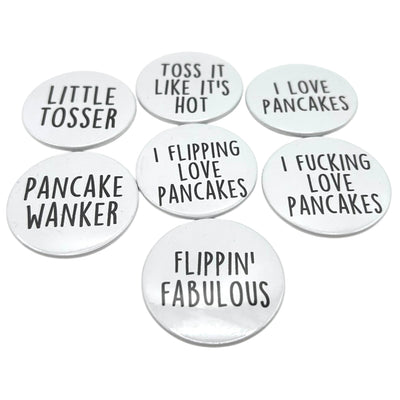 Pancake Tosser (Pick your Badge) Badge Bow®