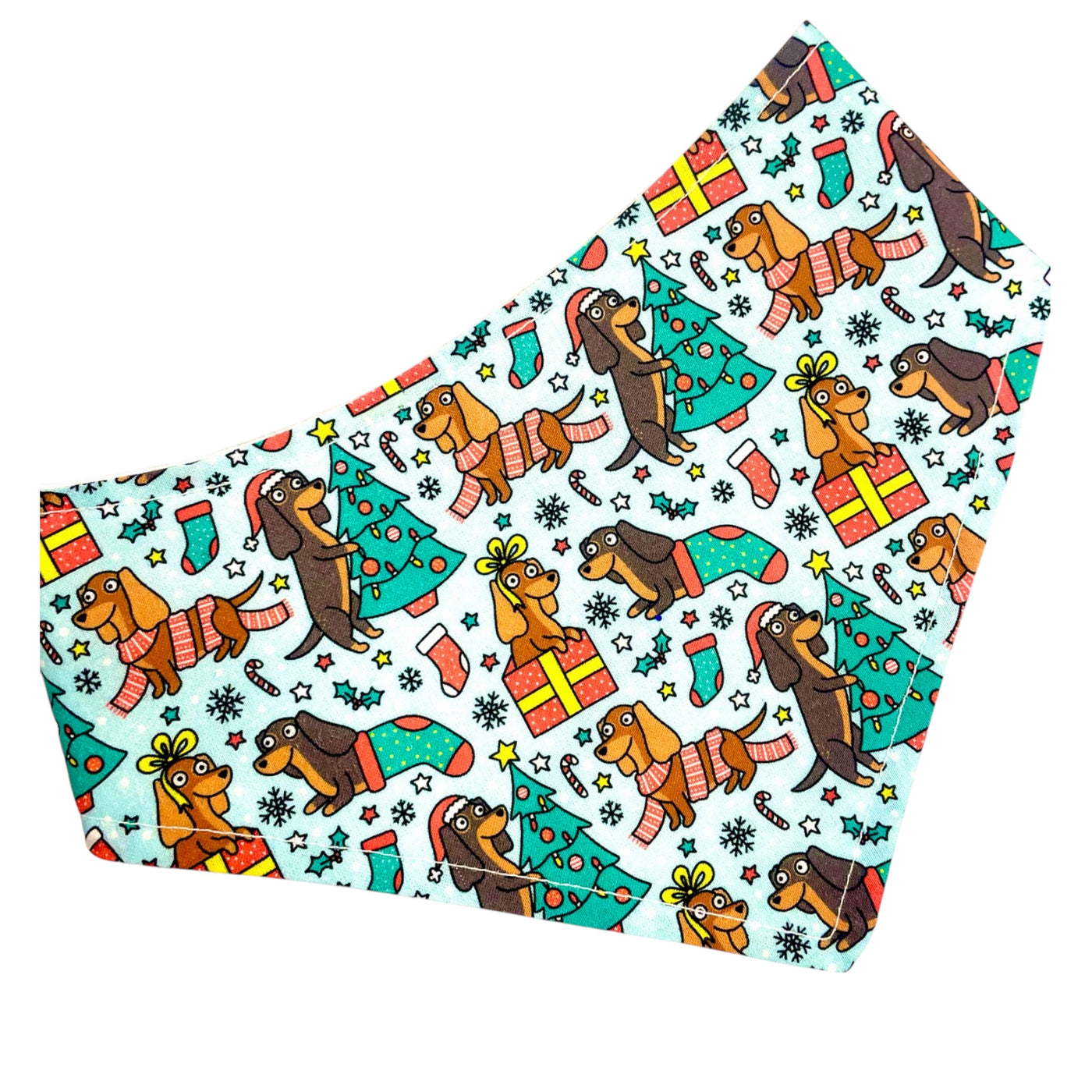 Wiener Wonderland Adjustable Bandana