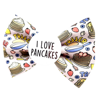 I love pancakes Badge Bow®