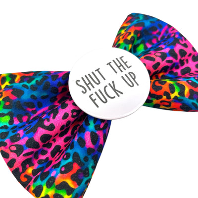 Shut the F*ck Up Badge Bow®