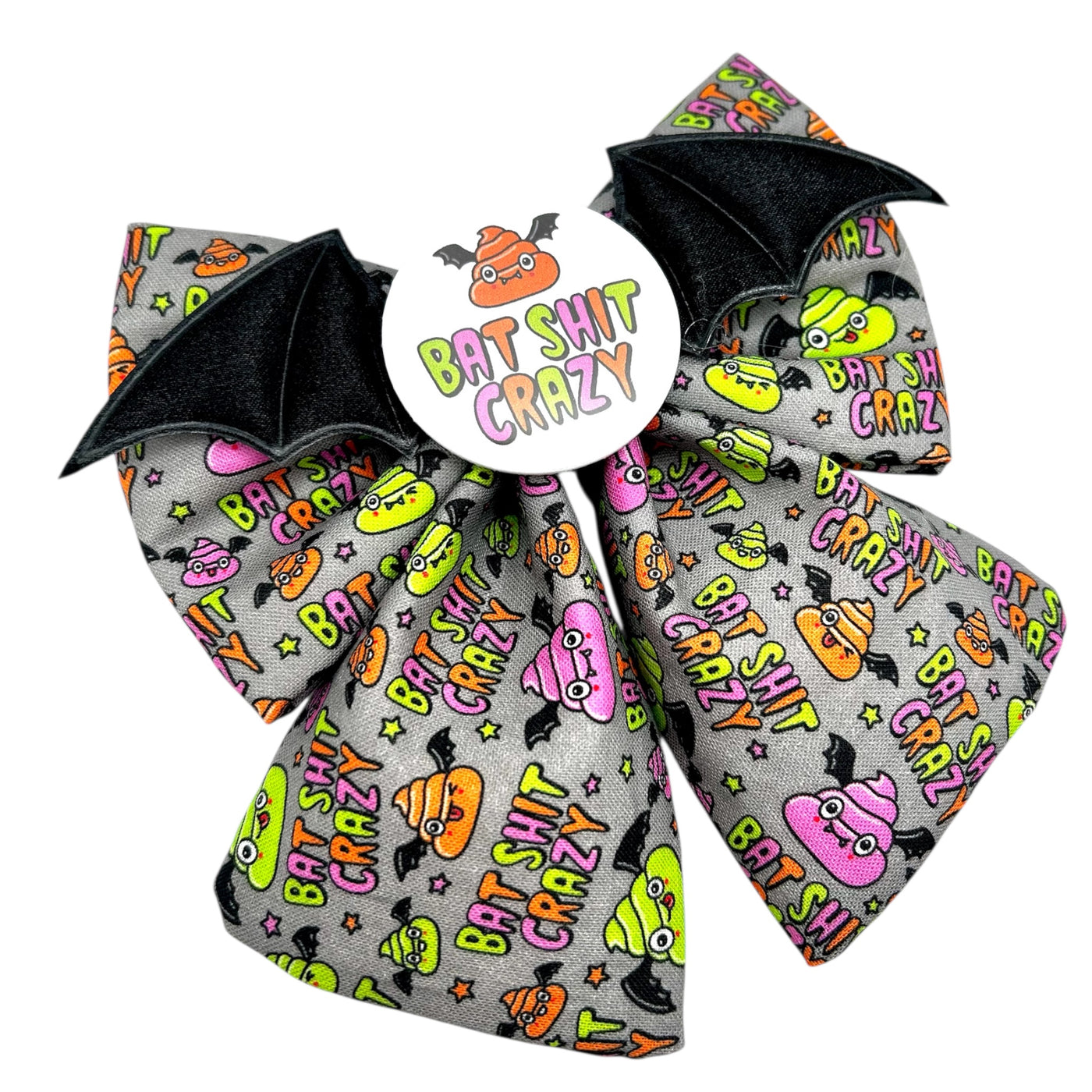 Bat Sh*t crazy Sailor Badge Bow®️