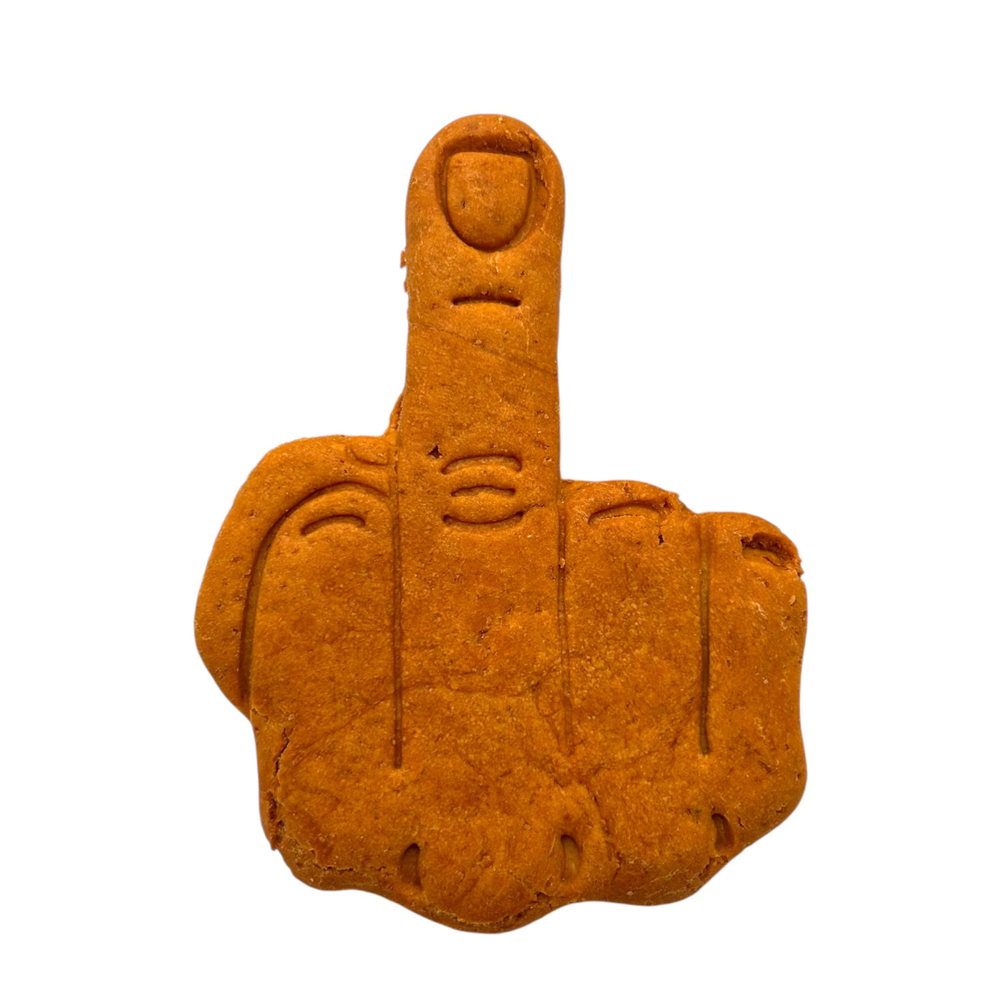 The finger dog biscuit