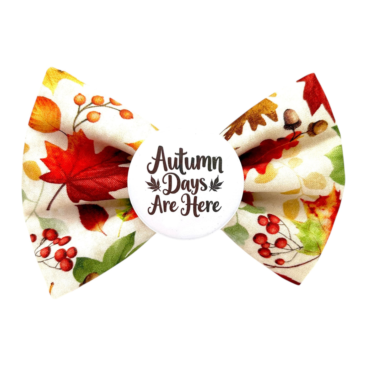 Autumn Days Badge Bow®
