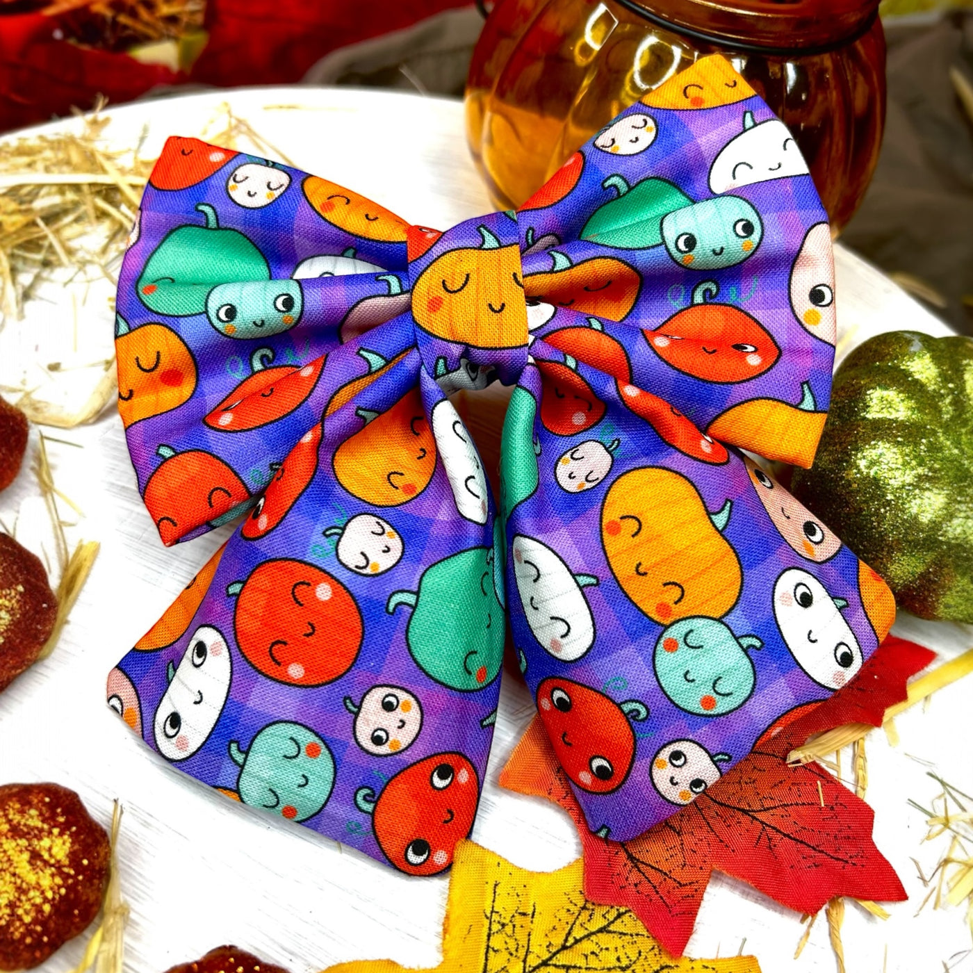 Oh my Gourd Sailor Bow (Badge Optional)