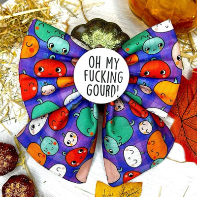 Oh my Gourd Sailor Bow (Badge Optional)