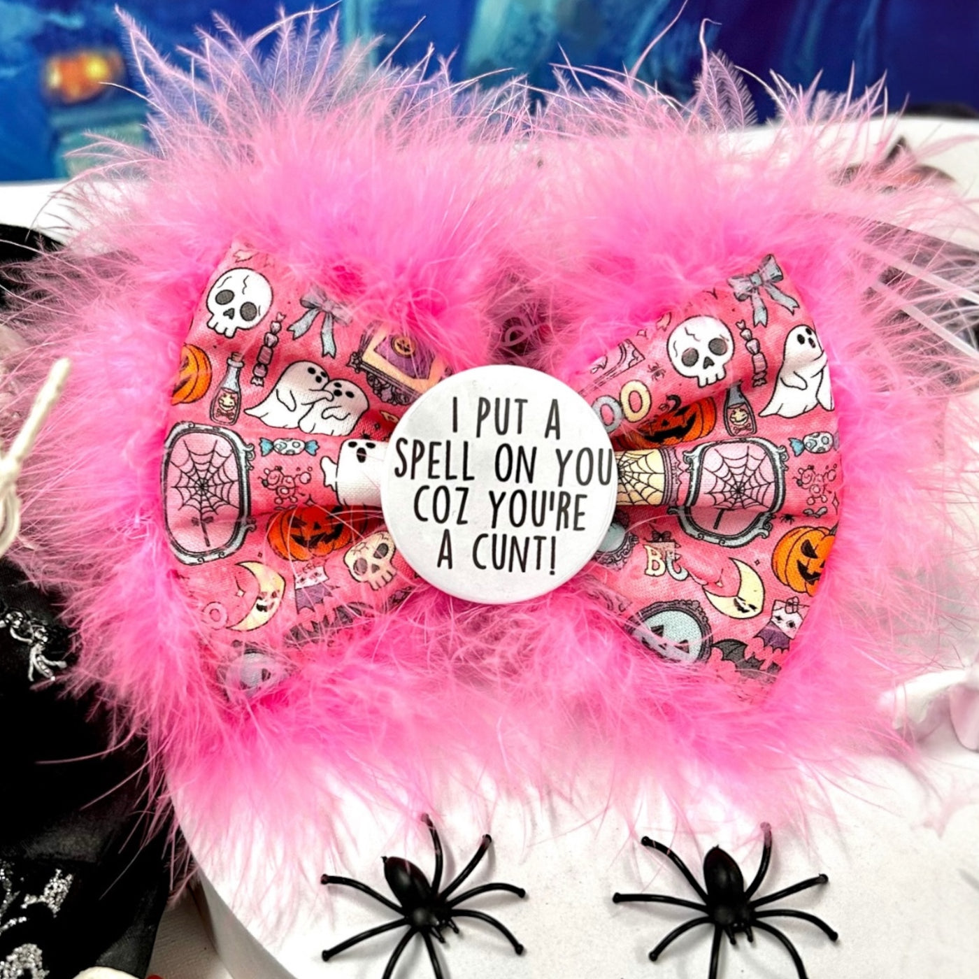 I put a spell on you  Badge Bow® (Fluff optional)