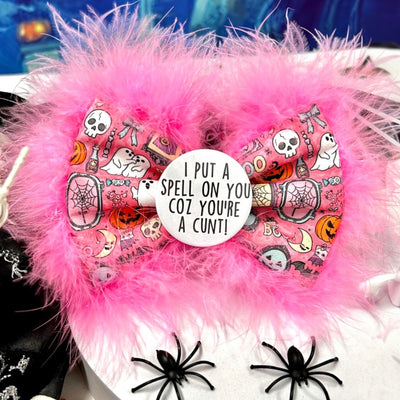 I put a spell on you  Badge Bow® (Fluff optional)