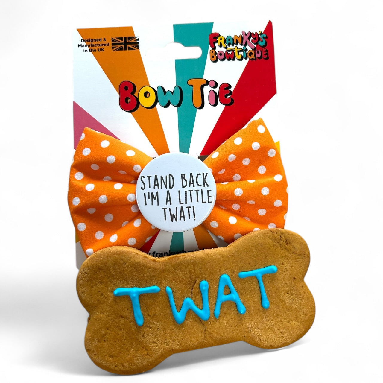 Tw*t Badge Bow® and Biscuit