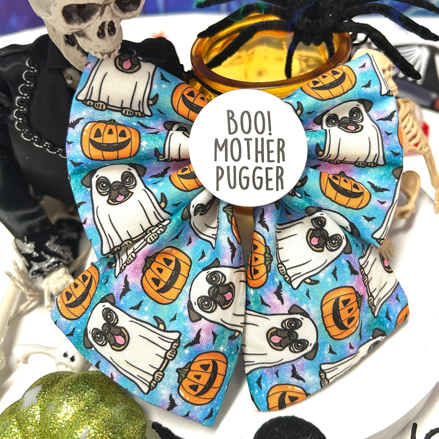 Mother Pugger Sailor Badge Bow®