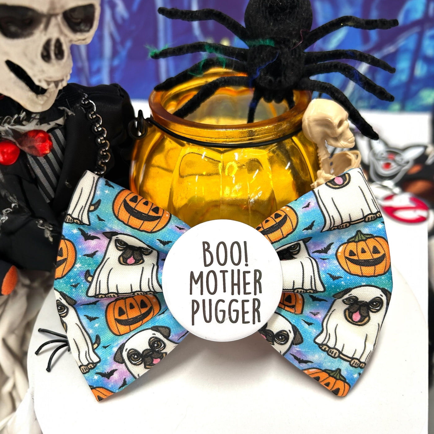 Mother Pugger Badge Bow®