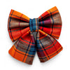 Sailor Bow - Ginger Tartan