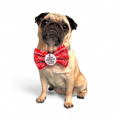 Merry Xmas Ya Filthy Animal Badge Bow®