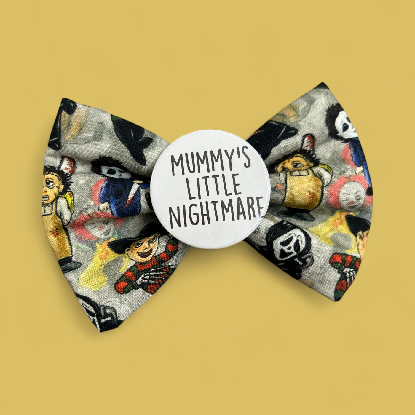 Mummy’s Little Nightmare Badge Bow®