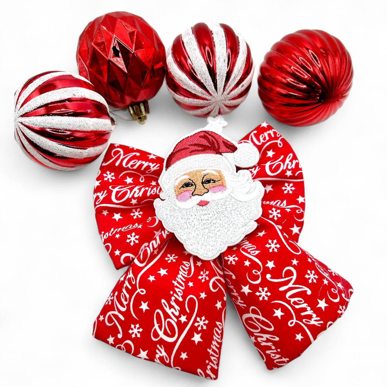 Merry Christmas Santa Sailor Bow