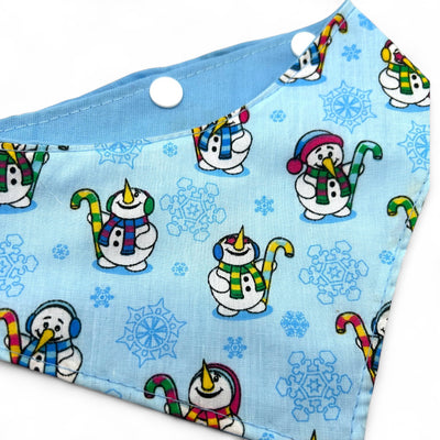 Christmas Snowman Adjustable Bandana