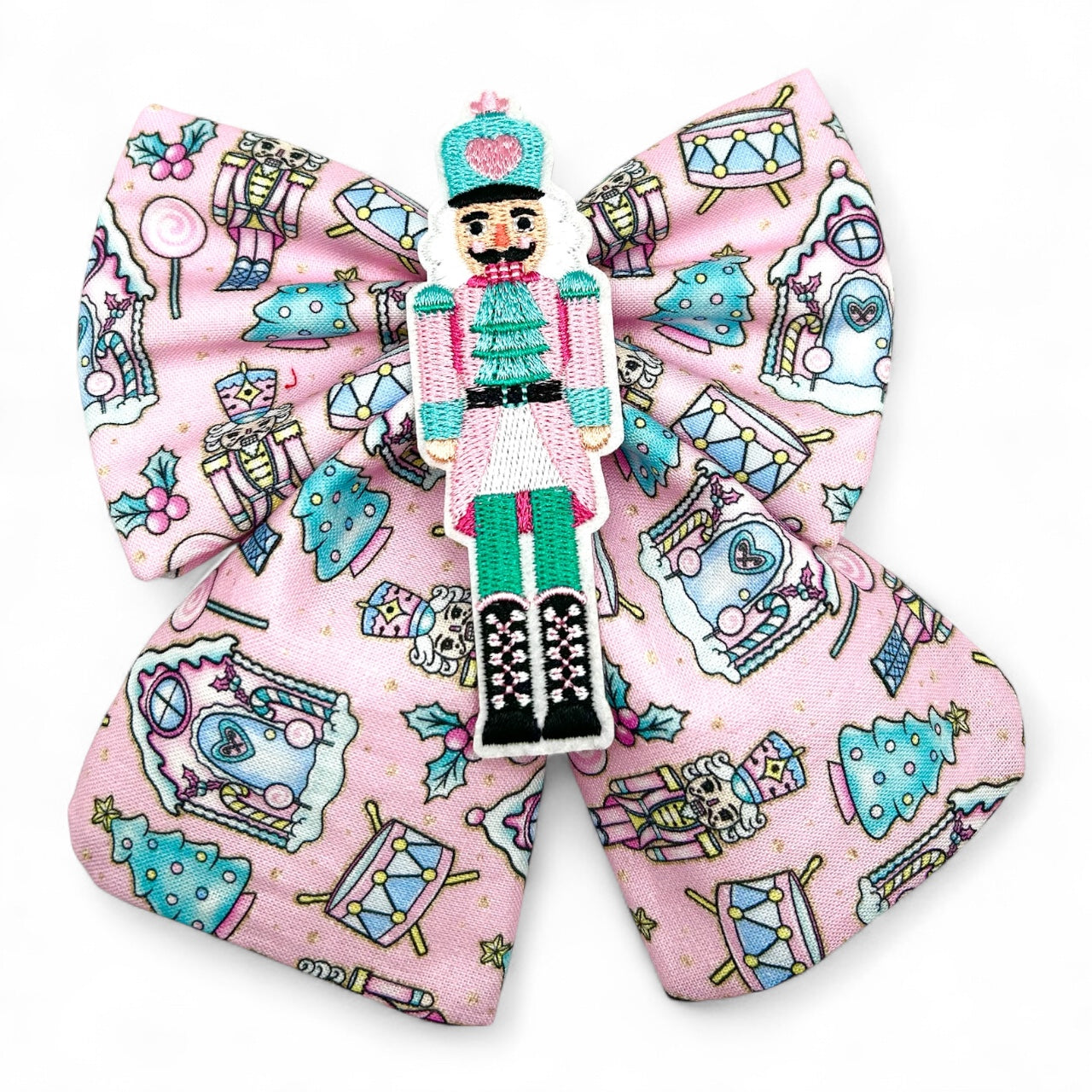 Christmas Nutcracker Sailor Bow