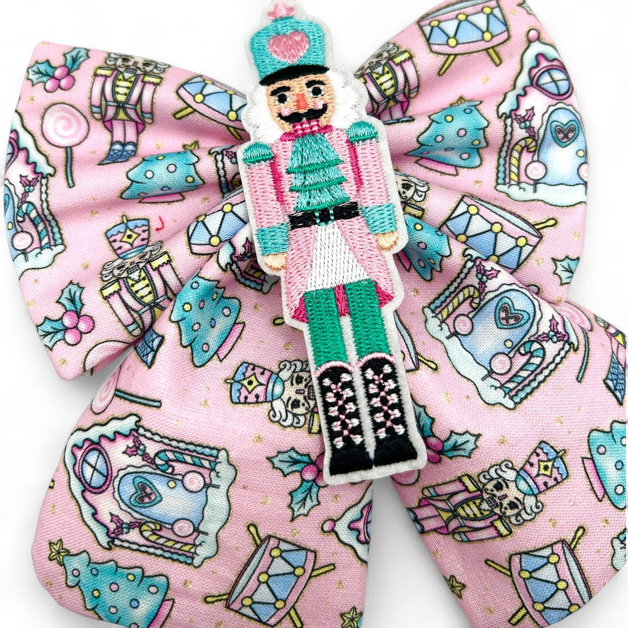 Christmas Nutcracker Sailor Bow