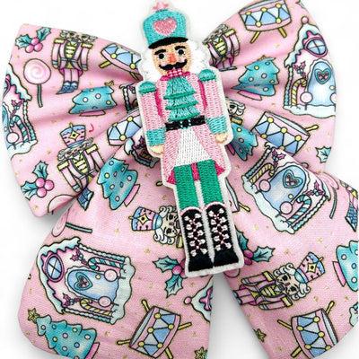 Christmas Nutcracker Sailor Bow