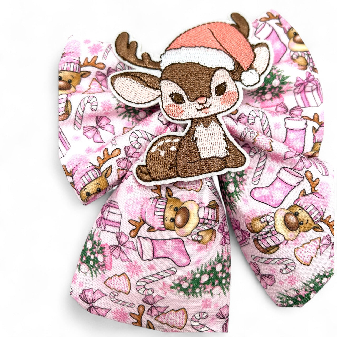 Deerlightful Christmas Sailor Bow