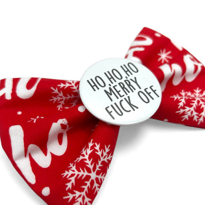 Merry F*ck off Badge Bow®