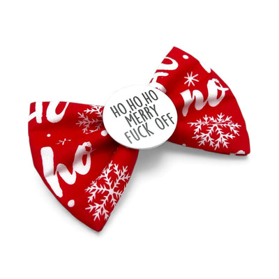 Merry F*ck off Badge Bow®