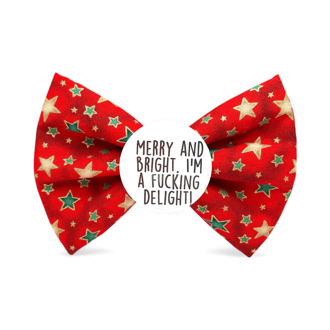 Merry and Bright Badge Bow®