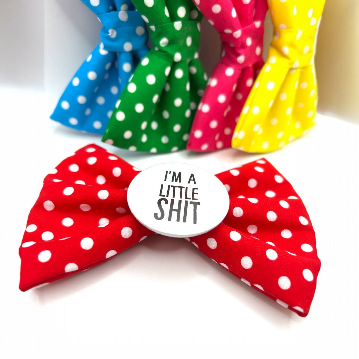 I'm a little Sh*t Badge Bow®