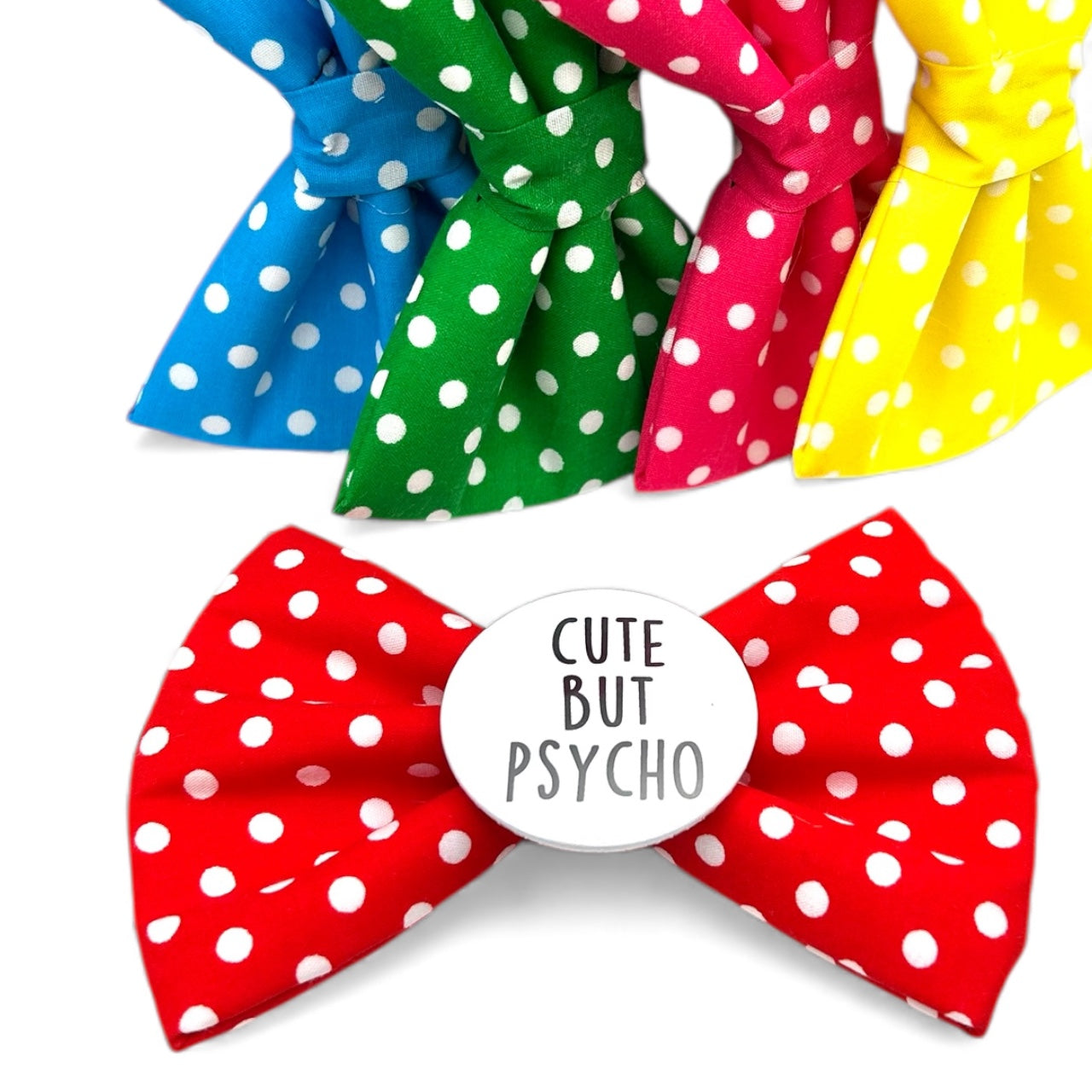 Cute but Psycho Badge Bow®