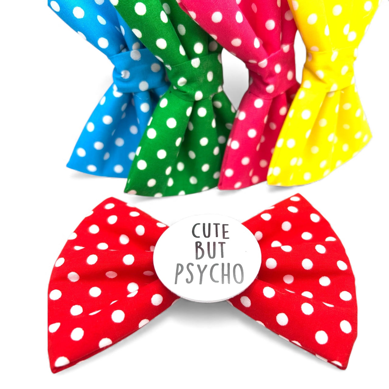 Cute but Psycho Badge Bow®