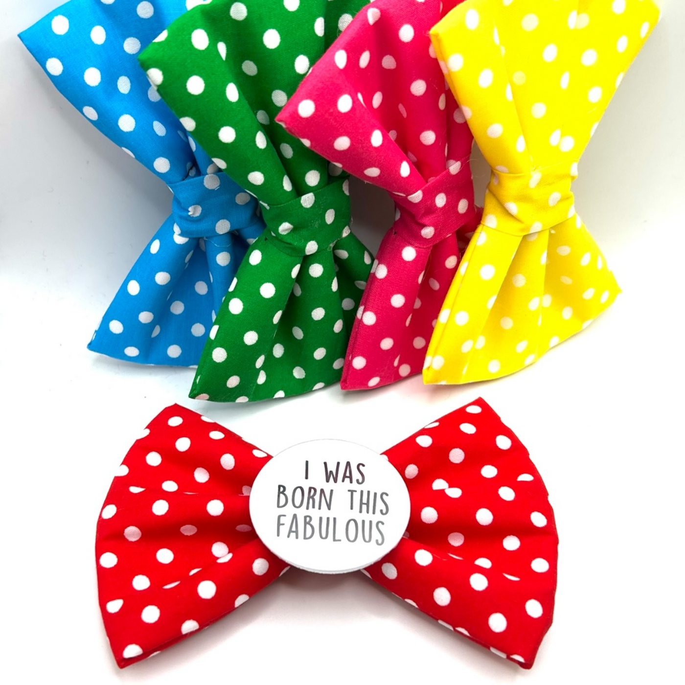 I was born this fabulous Badge Bow®