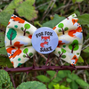 Fox Dog Bow Tie | For Fox Sake Badge Bow®